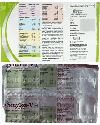 Smylox V Tablet 10